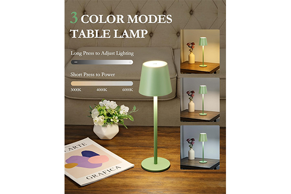 Cordless Rechargeable Table Lamp