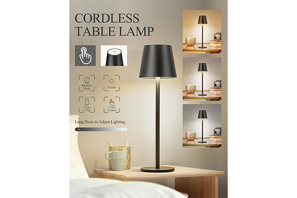 Cordless Rechargeable Table Lamp