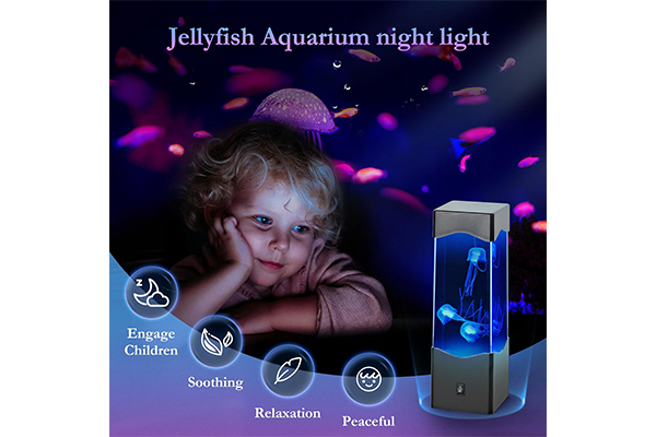 Jellyfish Lava Lamp For Kids