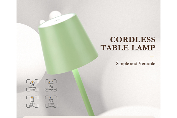 Cordless Rechargeable Table Lamp